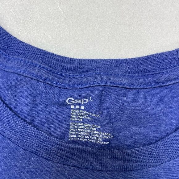 Gap Frosted Flakes They're Great Cereal Graphic T-shirt Men Large Blue - Picture 4 of 5